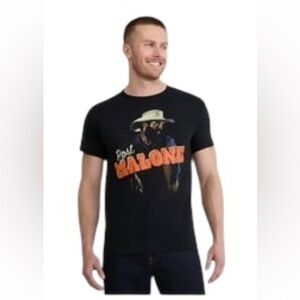 Post Malone Cowboy F1 Trillion Album Graphic Black T-Shirt Big & Tall Tee